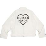 HUMAN MADE Графическая куртка на молнии, White - фото 3