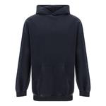 Толстовка bb medium fit hoodie 'washed black' Balenciaga, черный - фото