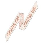 Шелковый шарф женский DIOR, белый - фото 3