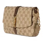GUCCI Сумка Canvas Medium Women's Brown - фото 3