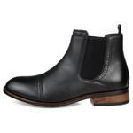 Ботинки челси Garrett с кепкой на носке Vance Co., черный - фото 5