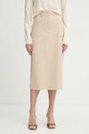 Юбка Morgan, бежевый - фото