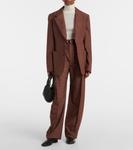 Твиловый блейзер Lemaire, Rosy Brown - фото 2