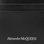 Alexander McQueen Кожаный картхолдер унисекс черный - фото 8