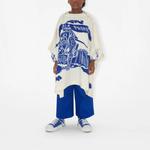 Детский свитер Burberry, белый - фото 3