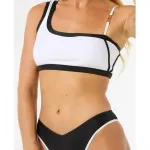 Топ бикини Rip Curl Gigi One Shoulder, белый - фото 6