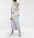 Худи Thompson из кашемира для малышей LORO PIANA, белый - фото 3