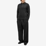 Поло из детеныша мохера Auralee, черный - фото 4