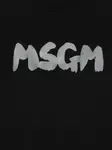 Толстовка с логотипом MSGM Kids, черный - фото 3