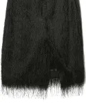 Юбка с бахромой Column, цвет Black - фото 4