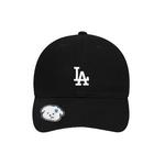 MLB Хлопковая бейсболка унисекс черная - фото