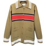 GUCCI Свитер мужской хаки - фото