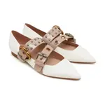 Кожаные балетки Gianira Pinko, белый - фото 2