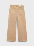 Детские утилитарные джинсы Wide Leg Mango, Medium Brown - фото 2