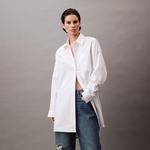 Calvin Klein SS25 платье с длинными рукавами женское Moon White - фото 4