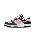 Кроссовки Nike Dunk Skateboard Shoes Women's Low-Top Black Pink - фото
