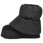 Ботинки зимние женские UGG Classic Mini Dipper, черный - фото