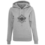 Худи Miss Tee Moth, серый - фото