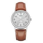 Часы Casio Dress Analog Watch 'Brown Silver White', коричневый - фото