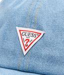 Джинсовая бейсболка Guess, синий - фото 4
