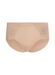 Трусики Hunkemöller Midi Lace, бежевый - фото