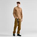 Мужская рубашка CAT, темный хаки - фото 7