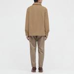 UNIQLO Куртка унисекс темно-бежевая, Dark Beige - фото 8
