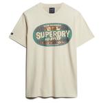 Футболка с коротким рукавом Superdry Gasoline Workwear, бежевый - фото 2