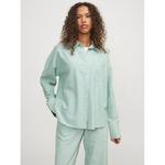 Рубашка с длинным рукавом Jack & Jones Siva Oxford, зеленый - фото