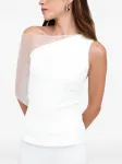 Блузка Zinnia асимметричного кроя Marcella, белый - фото