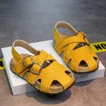 Детские сандалии NEZHACHAOHAI, желтый - фото 4
