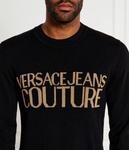 Свитер Versace Jeans Couture Regular Fit, черный - фото 4