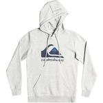 Толстовка с капюшоном biglogohood m otlr Quiksilver, цвет athletic heather - фото