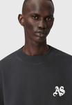 Толстовка AllSaints ICON CREW, Washed Black/Black - фото 4