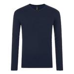 Мужской свитер Glory с v-образным вырезом Sols, синий - фото