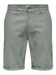 Шорты чинос в цвете Ultimate Grey ONLY & SONS - фото