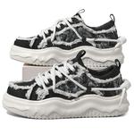 Кроссовки низкие матерчатые унисекс TCELLARS, туманно-белый (высота увеличивающая) - фото 6