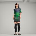 Женское платье Puma X Aries, зеленый - фото 3