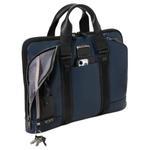 TUMI Холщовый портфель унисекс морской синий - фото 3