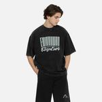 Футболка мужская черная Evisu, черный - фото 3