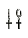 Серьги-крест Lucardi - фото