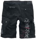 Шорты Rock Rebel by EMP, антрацит - фото 2