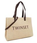 Сумка-шоппер TWINSET, бежевый - фото 4