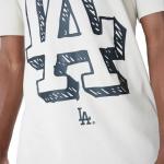 Футболка MLB Los Angeles Dodgers New Era, бежевый - фото 3