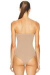 Бюстье-боди ALA?A Alaïa, Camel Clair - фото 4