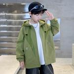 Детская куртка с капюшоном Moderate EASTERN CAMEL, mustard зеленый - фото 10