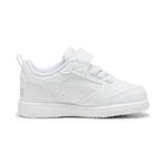 Кроссовки Rebound V6 Lo для детей PUMA White Cool Light Gray - фото 5