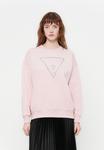 Толстовка Guess TRIANGLE SWEATSHIRT, Pink Roses/Pink - фото