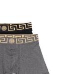 Грека Бордер Лонг Транкс 2 шт 'Серый/Черный' VERSACE - фото 5