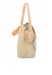 Сумка Campomaggi Handbag, Beige-Oceano/Olive - фото 6